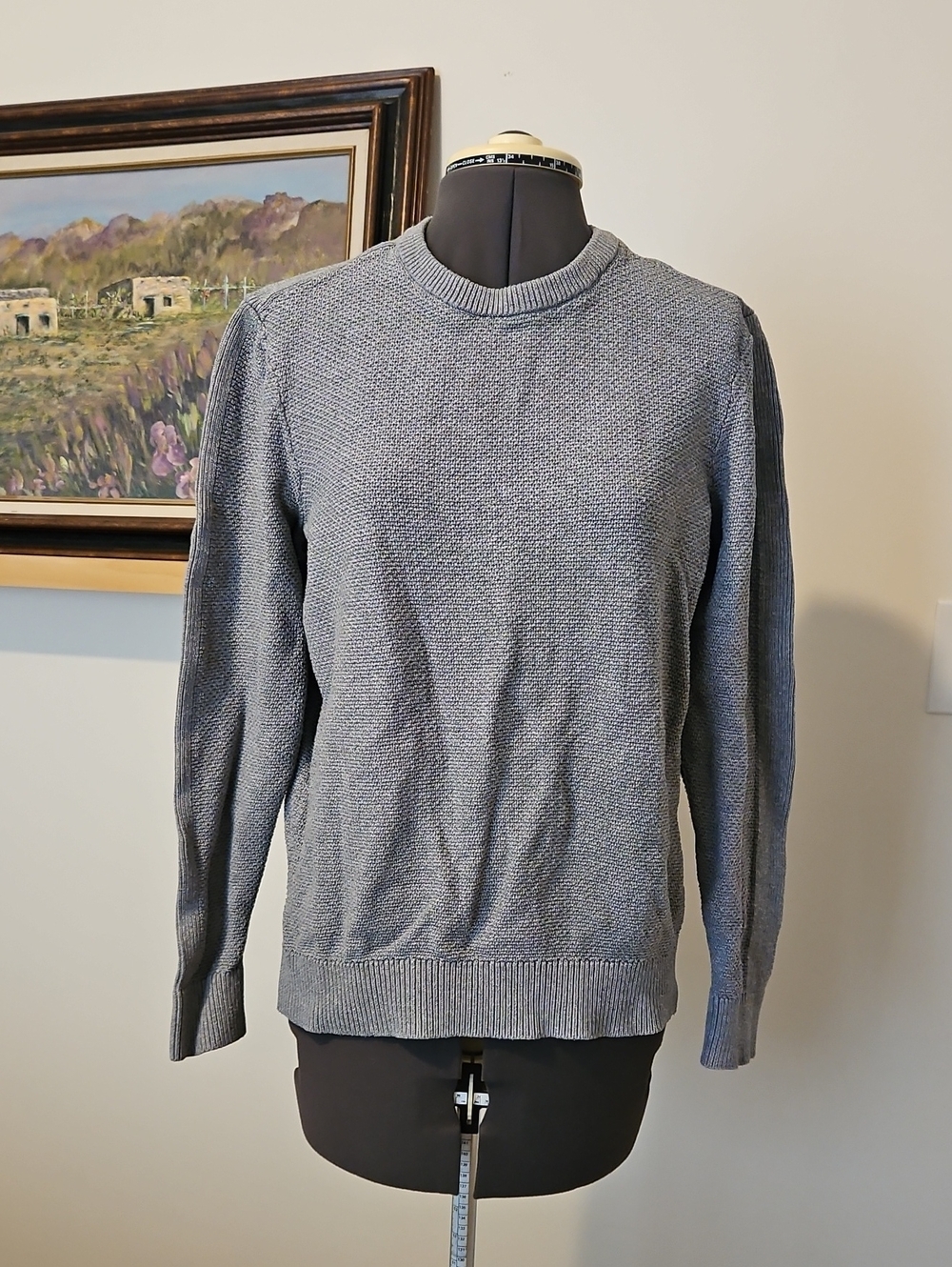 Express Women's Gray Crewneck Sweater